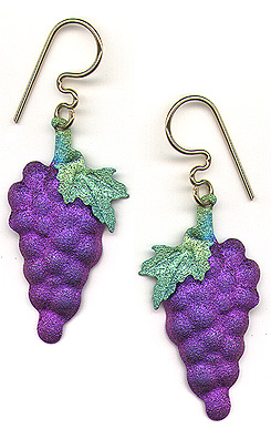 Grape Earrings